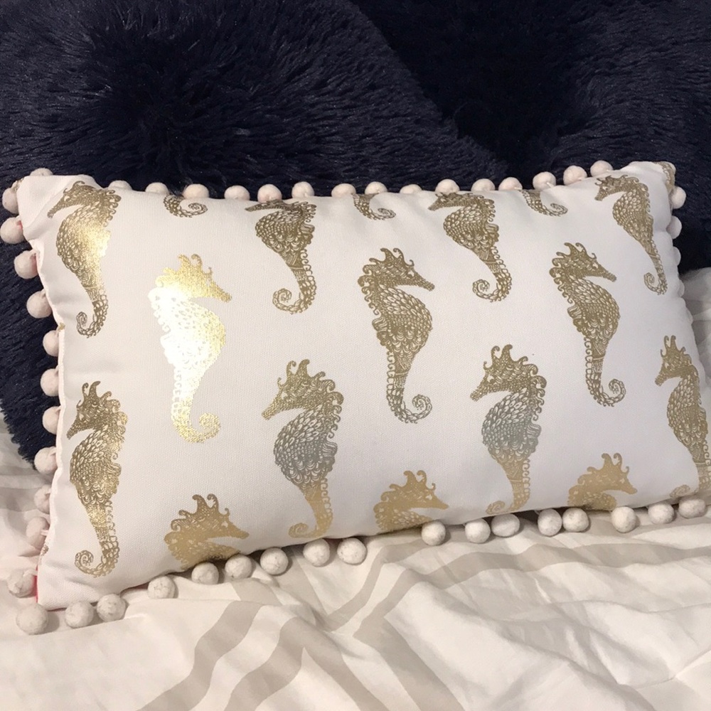 One Lilly Pulitzer reversible decorative pillow